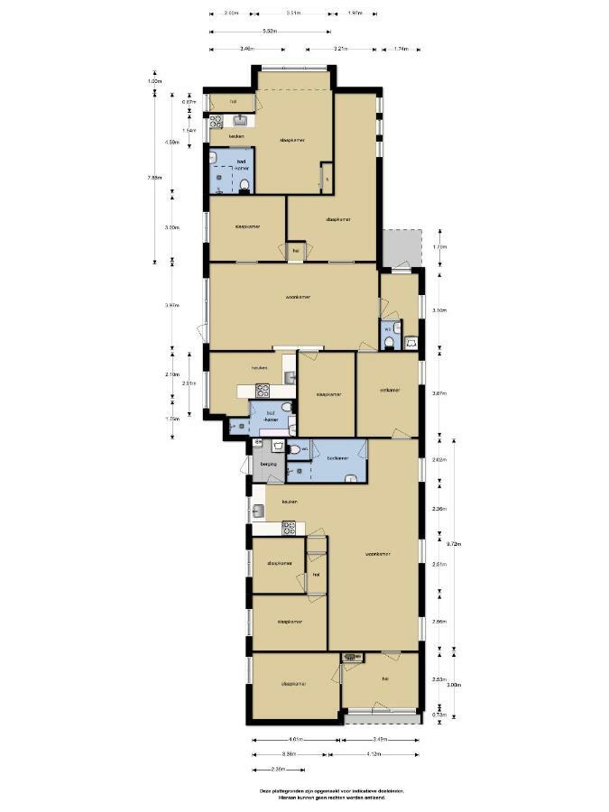 Sfeervol 6 Persoons Appartement - Van Alle Gemakken Voorzien! Bakkeveen ภายนอก รูปภาพ